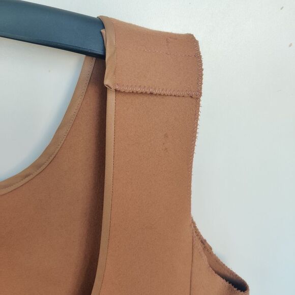 Chloe Wool Sleeveless Camel Dress Size 34 US 2 - Picture 12 of 16